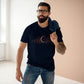 Crescent Moon & Roses Tee — Gothic Floral Night Sky T‑Shirt