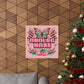 Analog Haze Matte Poster — Retro Butterfly Cherry Wall Art