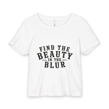 Find The Beauty In The Blur Baby Tee