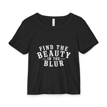 Find The Beauty In The Blur Baby Tee