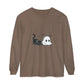 Ghost & Black Cat Long Sleeve Tee