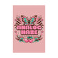 Analog Haze Matte Poster — Retro Butterfly Cherry Wall Art