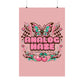 Analog Haze Matte Poster — Retro Butterfly Cherry Wall Art