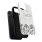 Vintage Botanical Magnetic Phone Case — "Between Static and Sleep: Analog Heart Files Vol. 01"