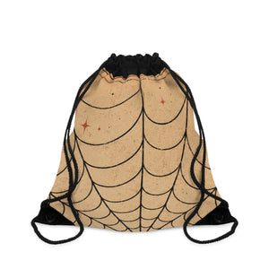 Analog Haze Spiderweb Drawstring Bag