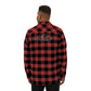 Black Plaid Flannel Shirt — Distressed Western Star Back Print