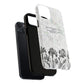 Vintage Botanical Magnetic Phone Case — "Between Static and Sleep: Analog Heart Files Vol. 01"