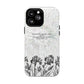 Vintage Botanical Magnetic Phone Case — "Between Static and Sleep: Analog Heart Files Vol. 01"