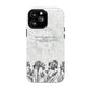 Vintage Botanical Magnetic Phone Case — "Between Static and Sleep: Analog Heart Files Vol. 01"