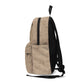 Compass Rose Vintage Backpack — Nautical Adventure Travel Bag
