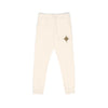 Compass Star Sweatpants: Fleece Joggers with Nautical Design - Ivory