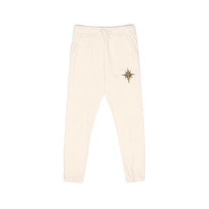 Compass Star Sweatpants — Fleece Joggers with Nautical Design