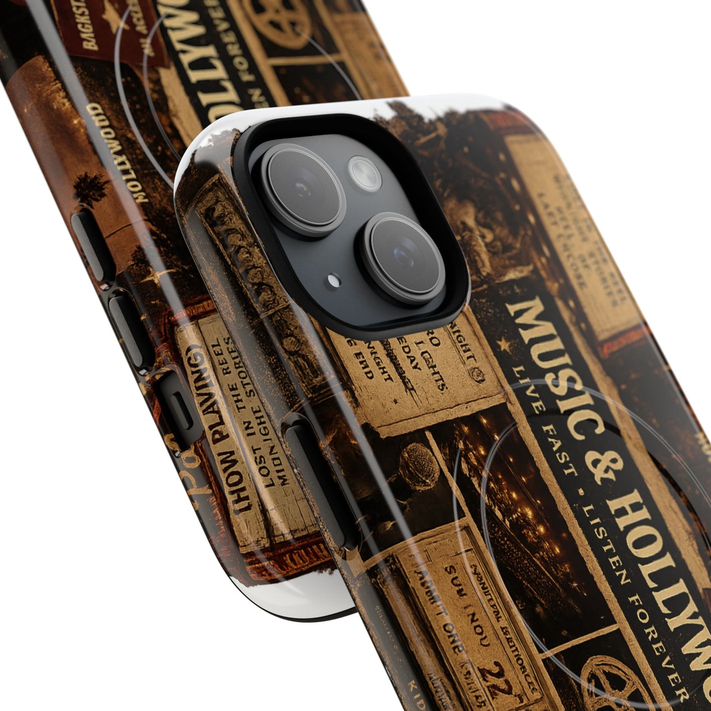 Music & Hollywood Vintage Poster Phone Case