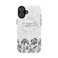 Vintage Botanical Magnetic Phone Case — "Between Static and Sleep: Analog Heart Files Vol. 01"