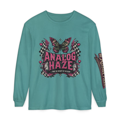 Analog Haze Butterfly Long Sleeve Tee
