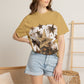 Starburst Graphic T-Shirt Vintage Stars Design