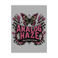 Analog Haze Matte Poster — Retro Butterfly Cherry Wall Art