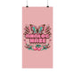 Analog Haze Matte Poster — Retro Butterfly Cherry Wall Art