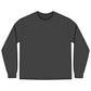 Long Sleeve Tee — 'Till Death' Vintage Rose Skull Back Graphic