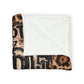 Leopard 'I'm Not Rude I'm Honest' Cozy Throw Blanket