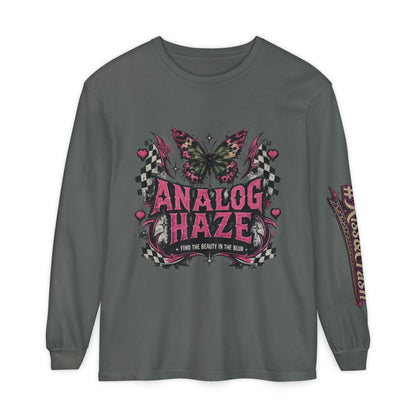 Analog Haze Butterfly Long Sleeve Tee