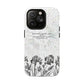 Vintage Botanical Magnetic Phone Case — "Between Static and Sleep: Analog Heart Files Vol. 01"