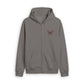 Butterfly & Stars Zip Hoodie — Vintage Graphic Faded Zip-Up